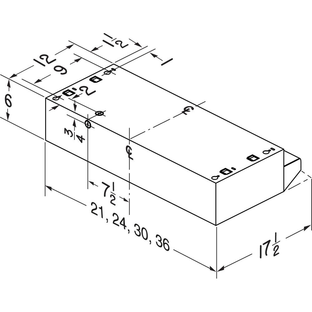 BUEZ130SS Dimensional Drawing