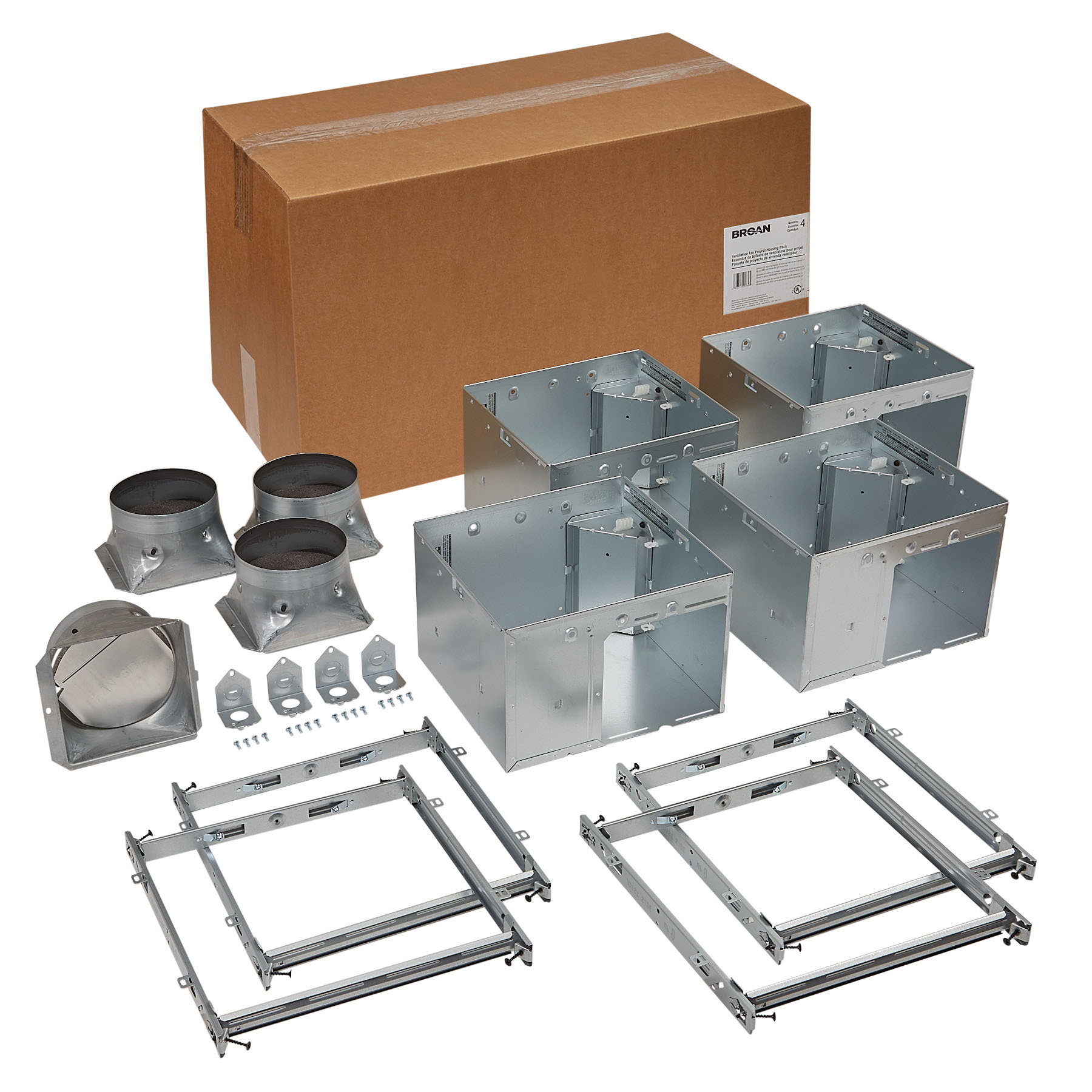 DISCONTINUED: Broan® Ventilation Fan housing pack for use with ZB80F, ENERGY STAR Certified