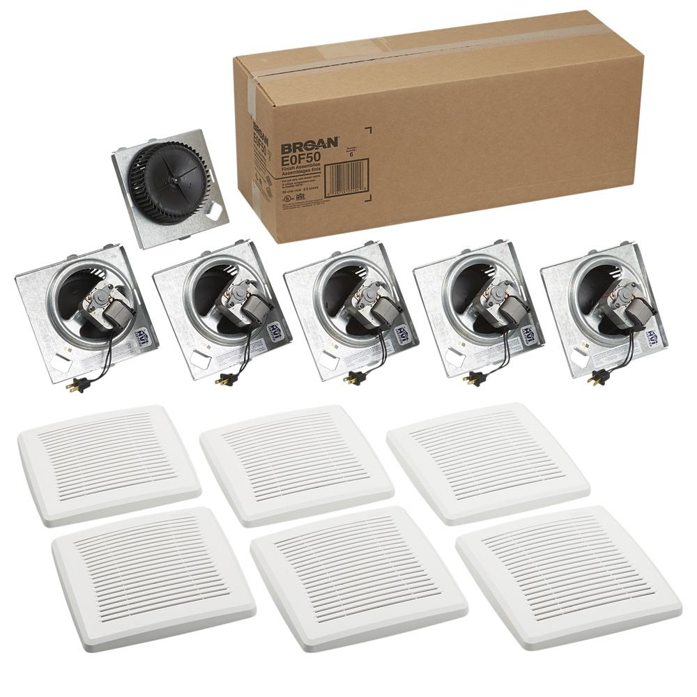 Broan® Ensemble de finition de 50 pi³/min, 2,5 sones