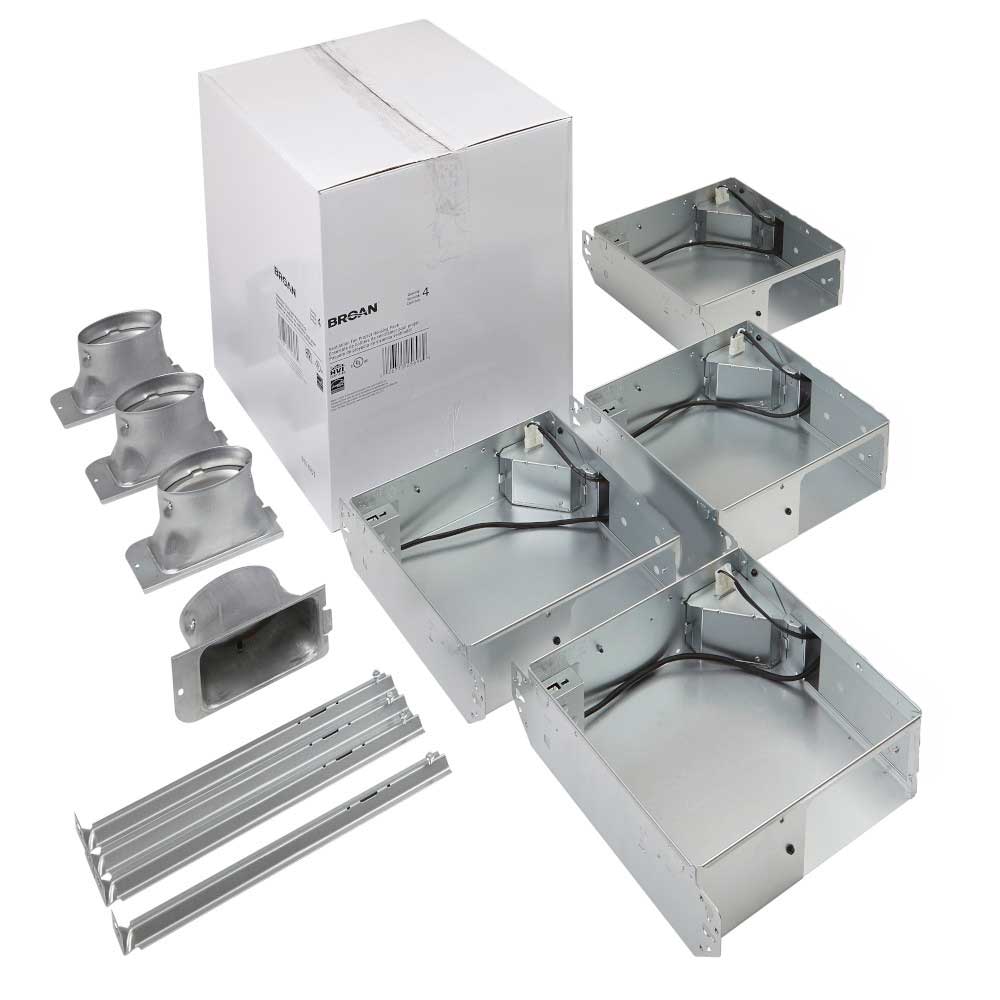 Broan® LoProfile™ 80 CFM Ventilation Fan Project Housing Pack, 1.0 Sones