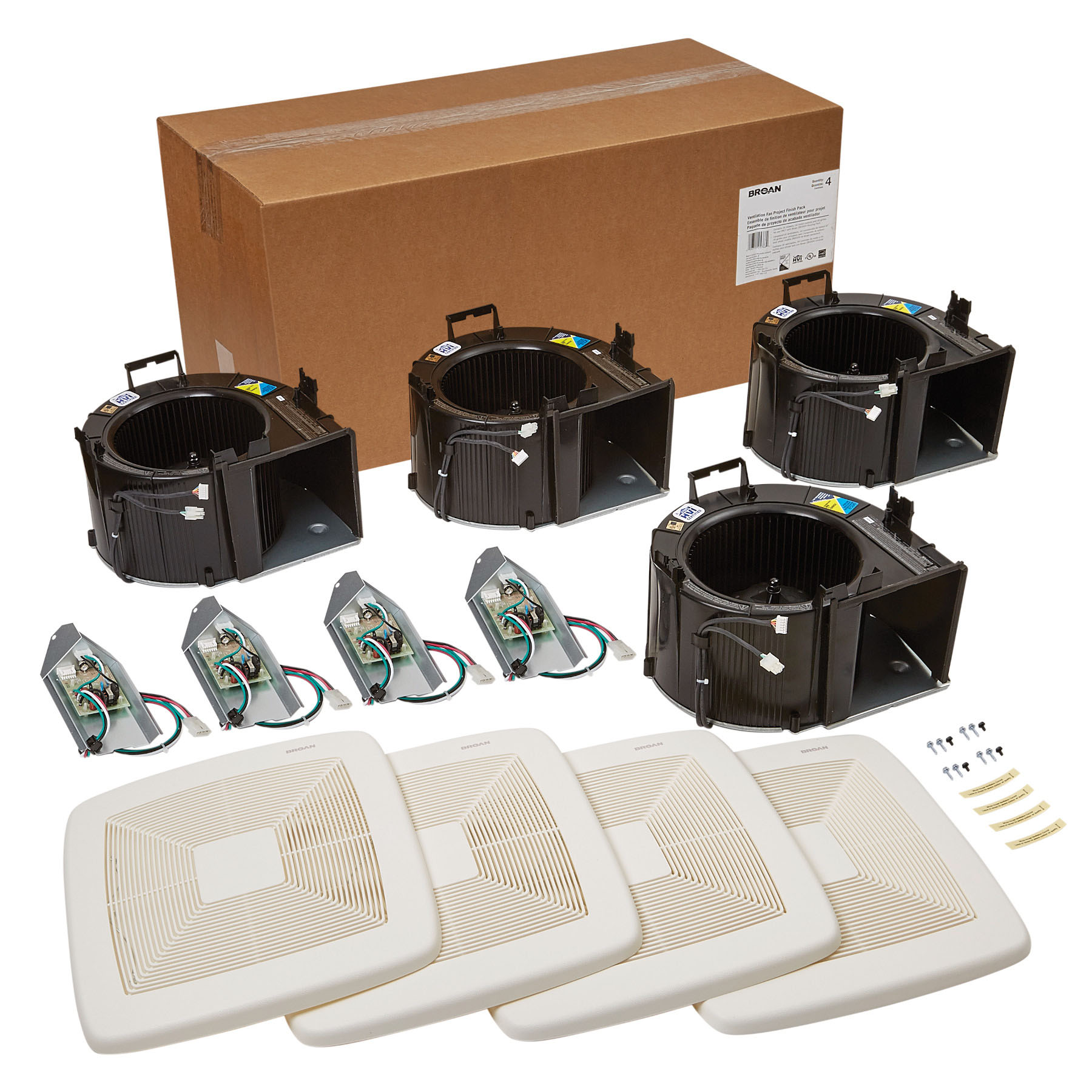 DISCONTINUED: Broan® 80 CFM Ventilation fan Finish Pack, <0.3 sones, ENERGY STAR Certified